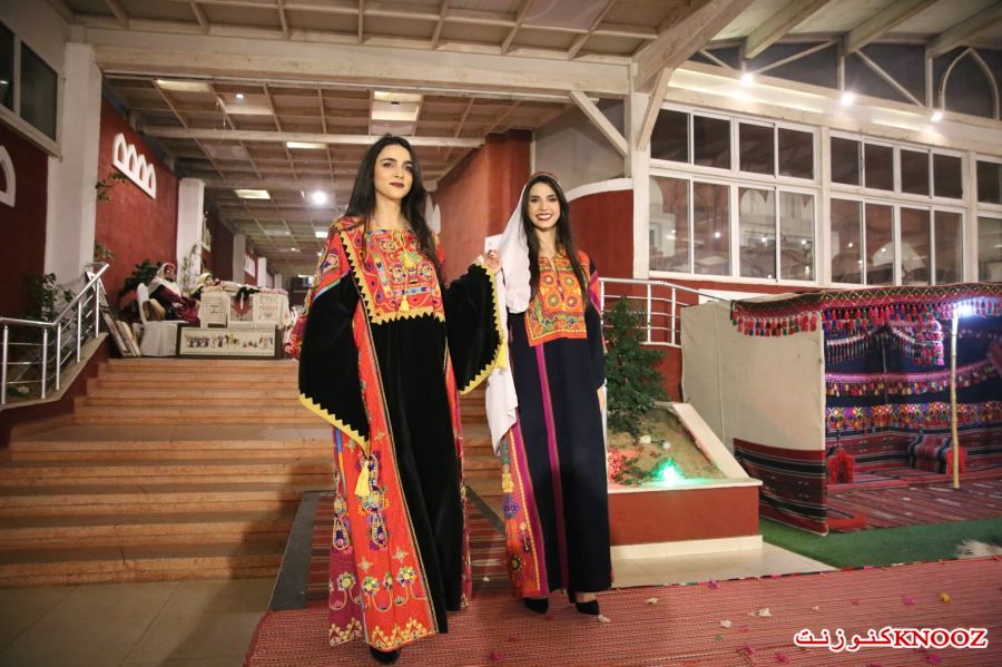 لأول مرة في غزة : عرض ازياء للثوب الفلسطينى